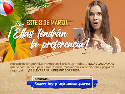 Promocional para viajes branding descubre design designer ui ux viajes