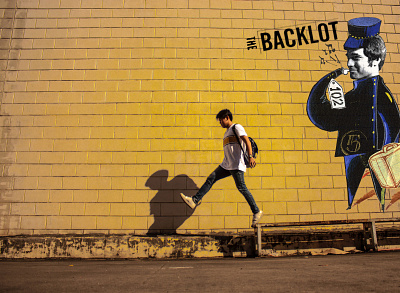 BACKLOT branding brochure design character design illustration print typography