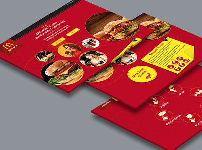 McDonald's Website digital web