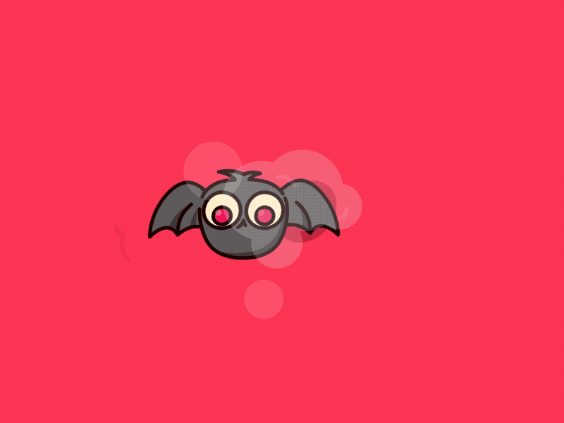 Dracula... the artist bat character