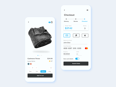 UI 002 — Credit Card Checkout app app design credit card checkout daily ui dailyui design desktop app mobile ui ui ui 002 user experience user inteface ux