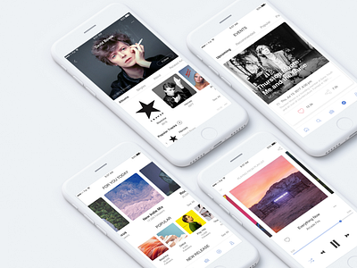 Music App UI Concept