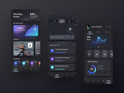 Sport App UI Concept