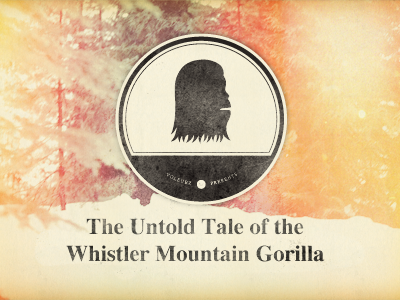 Whistler Mountain Gorilla Video Thumb gorilla promo ski snowboard video voleurz whistler