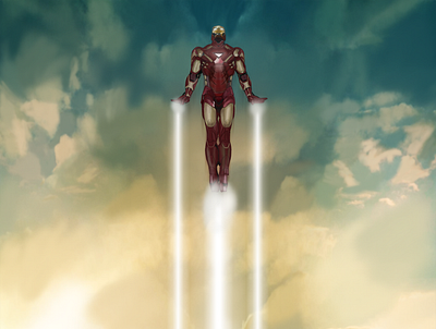 Iron Man Illustration design illustration