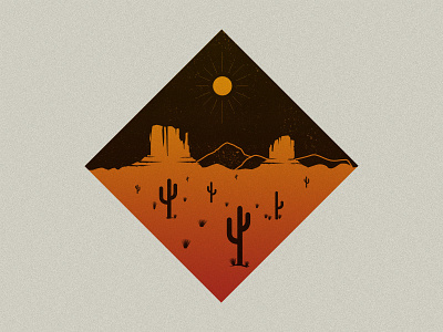 Butte Mesa arizona butte illustration