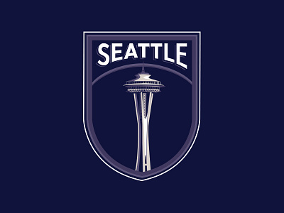 Seattle freelance illustration pnw seattle space needle