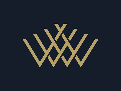 Weaving Company Logo gold logo w