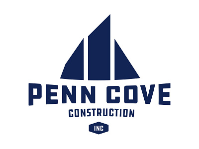 Locked another one up construction logo penn cove sails