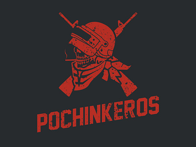 Pochikeros Logo branding illustration logo