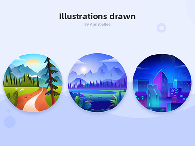 Illustrations drawn