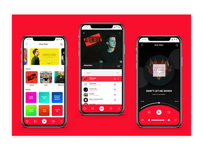 Music App - Android App UI/UX Design