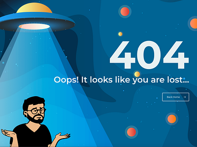 404 Page 404 404 page illustraion ui