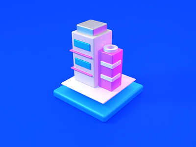 3D ICON -- 首页 51xsj c4d c4dtoa concept creative design illustration logo ui 图标