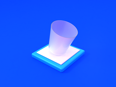 3D ICON  --  垃圾桶