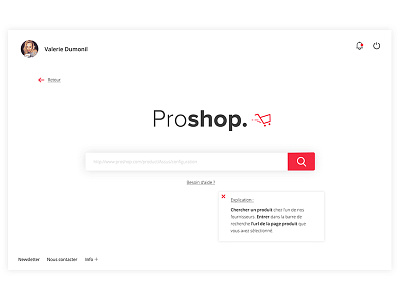 Proshop - Search bar