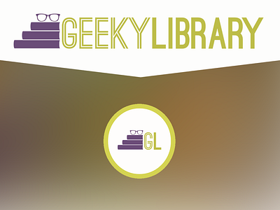 Geeky Library Logo logo