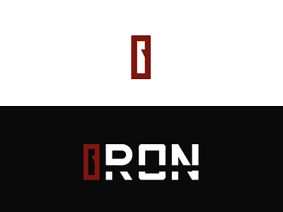 IRON brand company design identity illustration logo logotype mark monogram symbol type