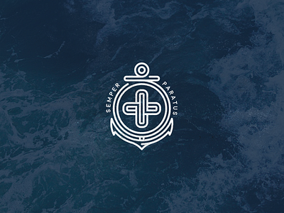 Semper Paratus brand coastguard company design identity illustration logo logotype mark monogram symbol type