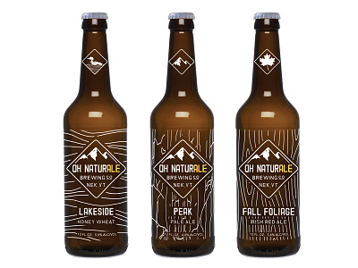 Beer Branding Exploration ale beer branding brewery logo nature packaging