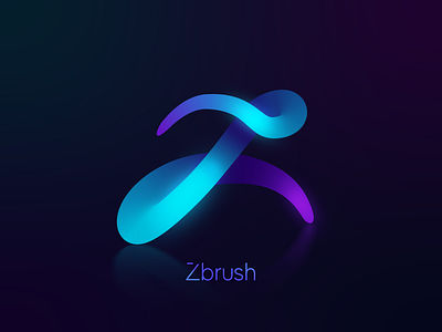 DaillyUI 05 - Zbrush Icon redesign app branding clean clean design daily ui dailyui design gradient design icon icon design illustration illustrator logo modern photoshop pixologic vector zbruh