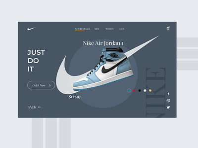 Nike Landing Page