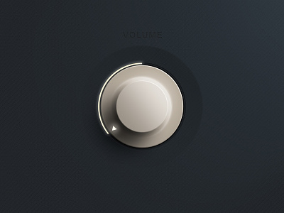 Clean UI Dial button clean dial gui knob minimal ui