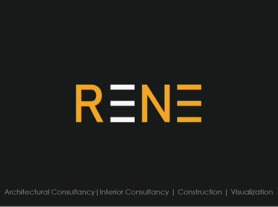 RENE | Architectural Consultant branding design graphic design illustration illustrator logo minimal vector