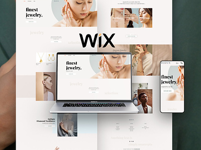 WIX ECOMMERCE WEBSITE DESIGN | WIX WEB DESIGN