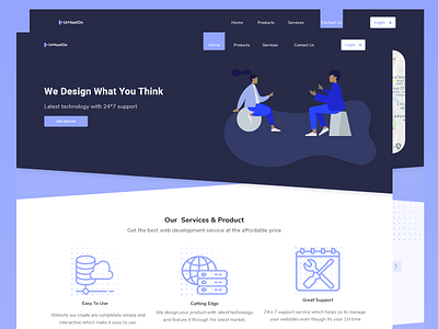 Web Developer Company adobe adobe xd adobexd contact page design figma graphic design home page illustration sachin sachin kumar mishra sachinbak ui uiux ux ux design webdesign webdevelop website