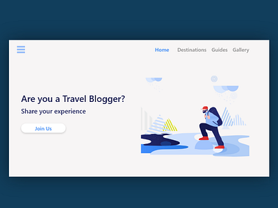 Travel Blogging Website