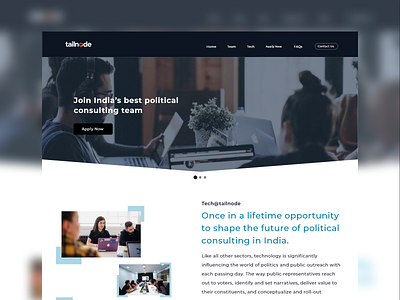 tailnode Hiring Website adobexd career page careers hire hiring hiring ui hiring website recruit recruitment recruitment webpage sachin kumar mishra sachin mishra sachinbak tailnode uiux ungrammary website