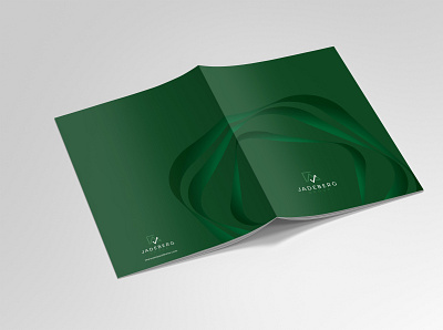 Brochure Jadeberg abstract agricultural brochure brochure design brochure layout bussines company cover cover design design elegant gradient gradient color green luxury sharp wholesale