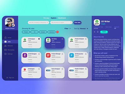 Debut Shot - Job Seeker Dashboard