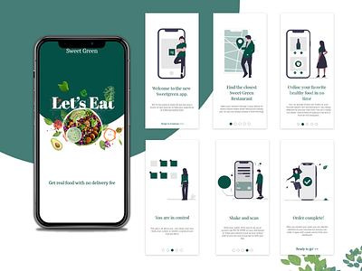 Food Delivery App Walkthrough food delivery app mobile ui