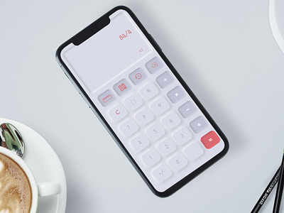 Day 004 - Calculator / 100 Days of UI 004 100 days of ui 2d calculation calculator calculator app calculator design calculator ui daily daily 100 challenge daily ui dailyui mobile app mobile app design mobile ui ui ui ux ui design uidesign uiux