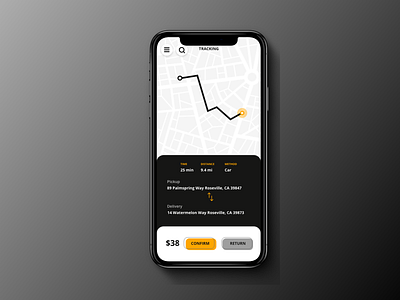 Day 020 - Location Tracker / 100 Days of UI