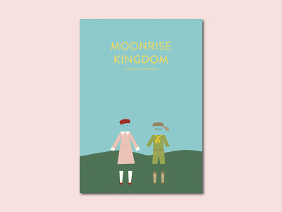 Moonrise Kingdom Poster design graphic design illustration moonrise kingdom poster poster design vintage wes anderson