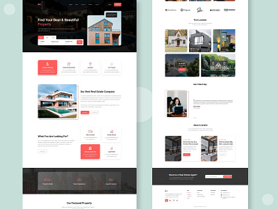 Real Estate Website Design