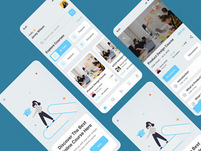 Online Learning App Design
