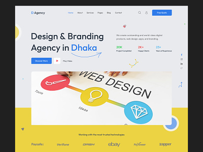 Design & Branding Agency Website Design
