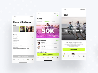 Stunning App Design Inspiration: Nike+ Run Club
