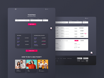 Website for for buying tickets black business darkmode offer online pay price ticket tickets ui ux website