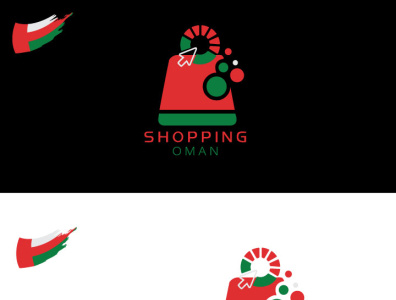 OMAN SOPPING LOGO 3 branding design graphic design icon illustration logo logodesign minimal