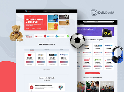 Daily Deals (Ecommerce Website) design ecommerce ui ux web website design website designing