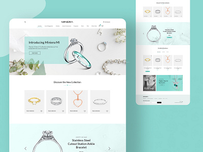 Minera Website Design design ui ux website design website designing
