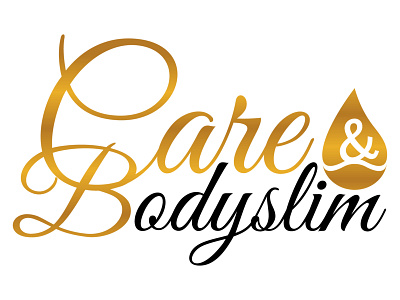 Logo Salon Care&BodySlim beauty health illustrator logo