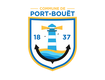 Proposition de Logo Mairie de Port Bouet illustrator logodesign