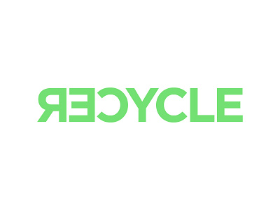 Recycle Logo branding earth green logo recycle