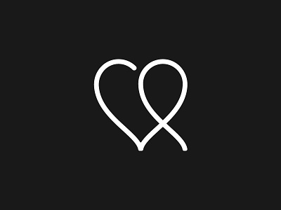 Heart + Human branding heart human identity logo love